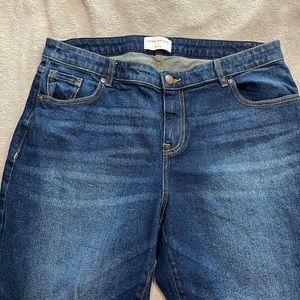 Lane Bryant Med-Dark Wash Jeans 14R